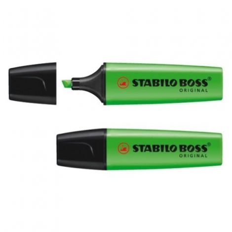 Zakreślacz Stabilo Boss Zielony neonowy - 2
